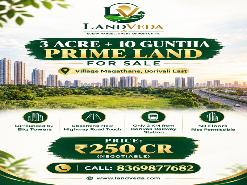 🏙️ PRIME LAND OPPORTUNITY | BORIVALI EAST 🏙️