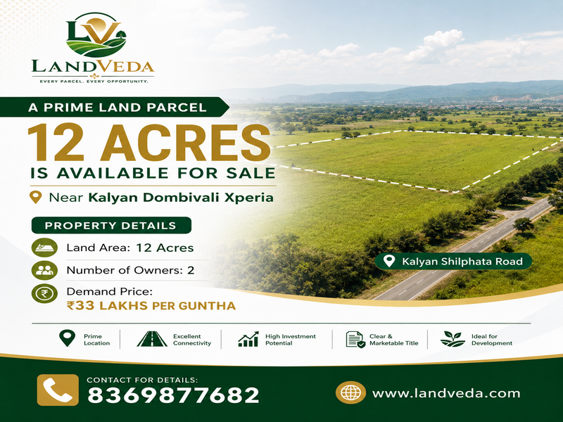 🏞️ 12 ACRES PRIME LAND PARCEL FOR SALE 🏞️