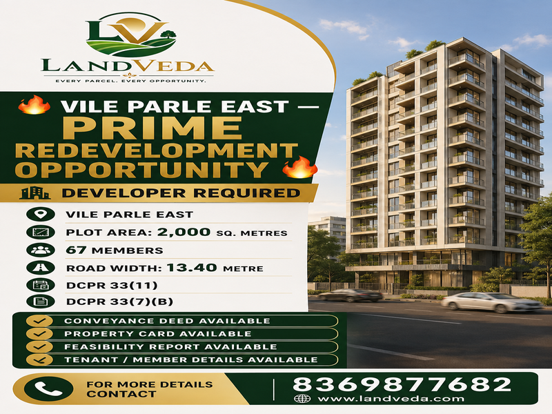 🔥 VILE PARLE EAST — PRIME REDEVELOPMENT OPPORTUNITY 🔥