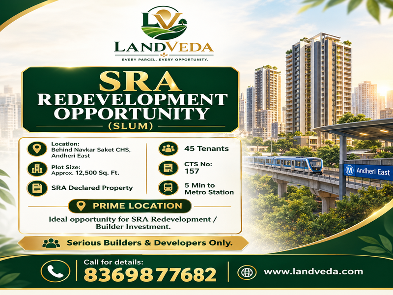 🏗️ SRA REDEVELOPMENT OPPORTUNITY | ANDHERI EAST
