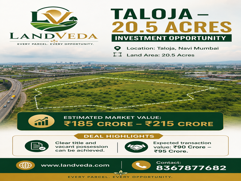 TALOJA – 20.5 Acres Investment Opportunity